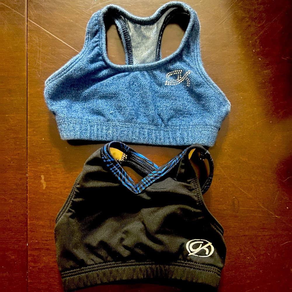 Gk elite set of 2 bra tops, child small